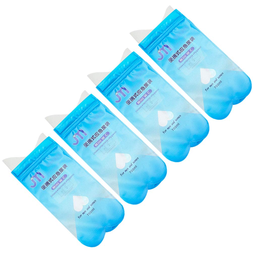 EXCEART Portable Disposable Urine Bags - Emergency Travel Toilet for Camping, Road Trips & Traffic Jams - Ideal for Men, Women & Children - Perfect for Hospitals, Cars & Outdoor Adventures