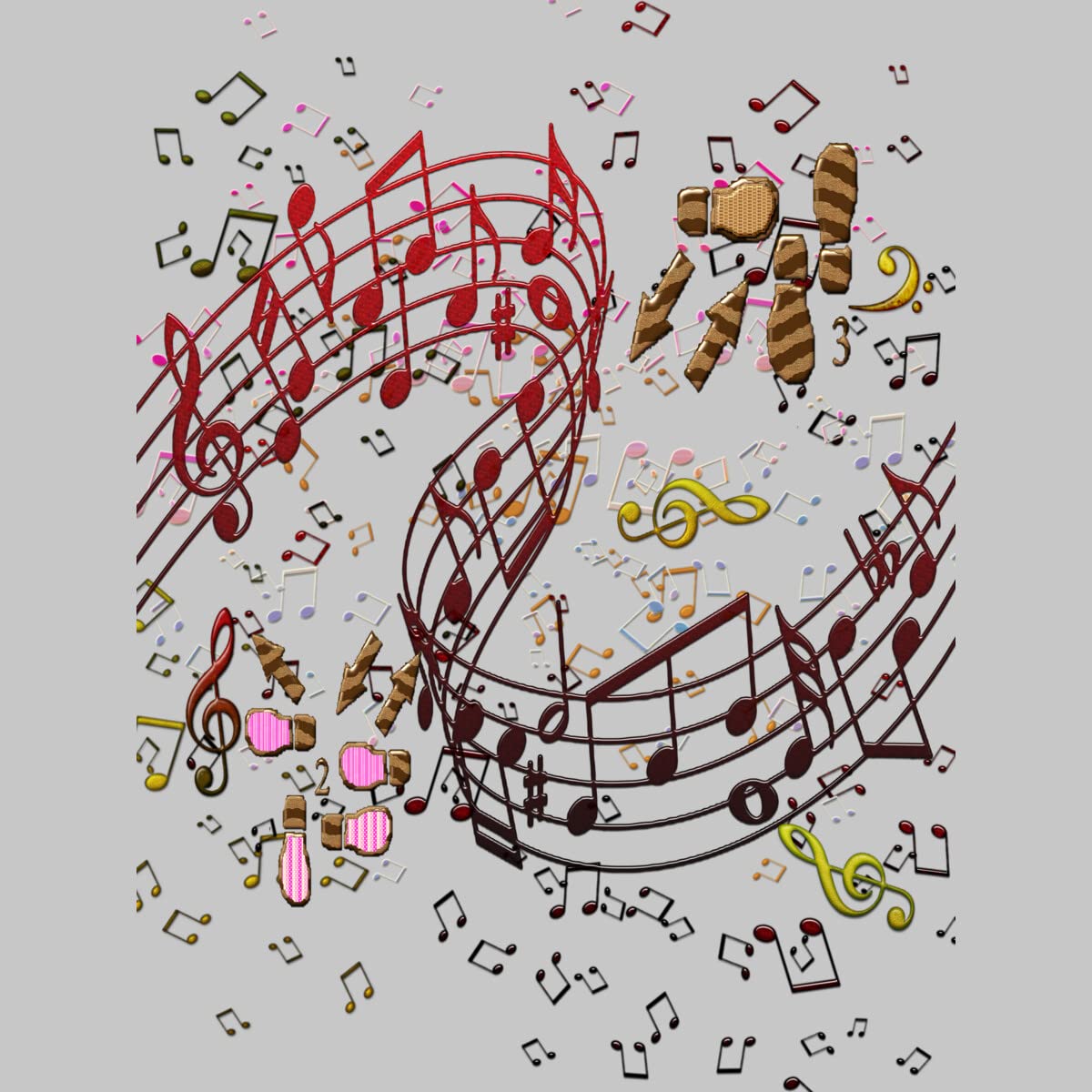 Design By Humans Men's Music Dance Pop Graphic T-Shirt - Soft Cotton Tee for Casual Wear & Concerts | Perfect for Music Lovers & Festival Outfits