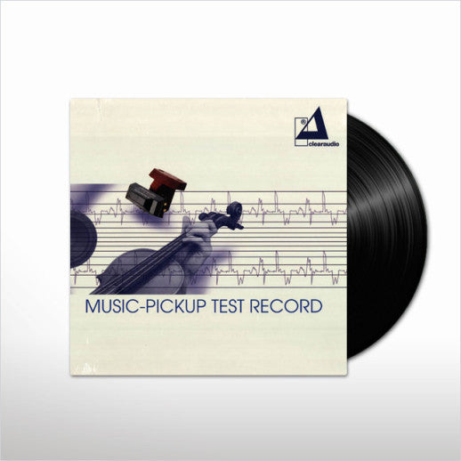 Clearaudio Music Pickup Test Record - High-Quality Vinyl LP for Turntable Setup & Audio Testing - Perfect for Audiophiles & Sound Engineers