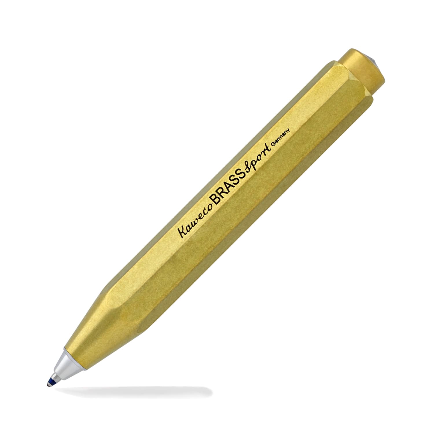 Kaweco Sport Brass Ballpoint Pen - Premium Writing Instrument for Everyday Use, Office & Travel