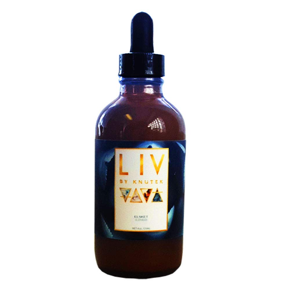 LIV By kNutek 100% Pure Oxygen Plasma (ELSKET) - 4 oz (120ml) Facial Serum for Hydration & Anti-Aging | Perfect for Daily Skincare Routine & Glowing Skin