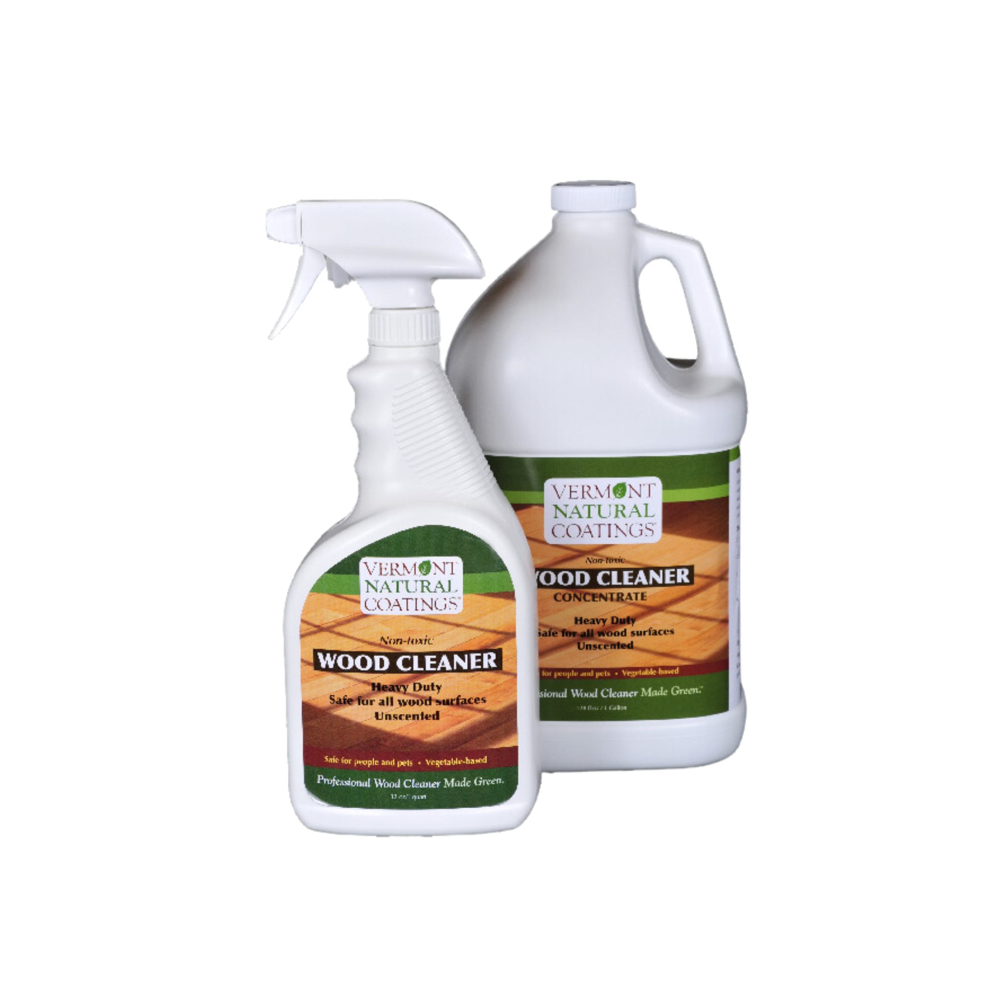 Vermont Natural Coatings Wood Cleaner - Eco-Friendly Wood Surface Cleaner for Furniture, Floors & Cabinets | Safe for Indoor & Outdoor Use | Perfect for Home, Office & Garden Maintenance