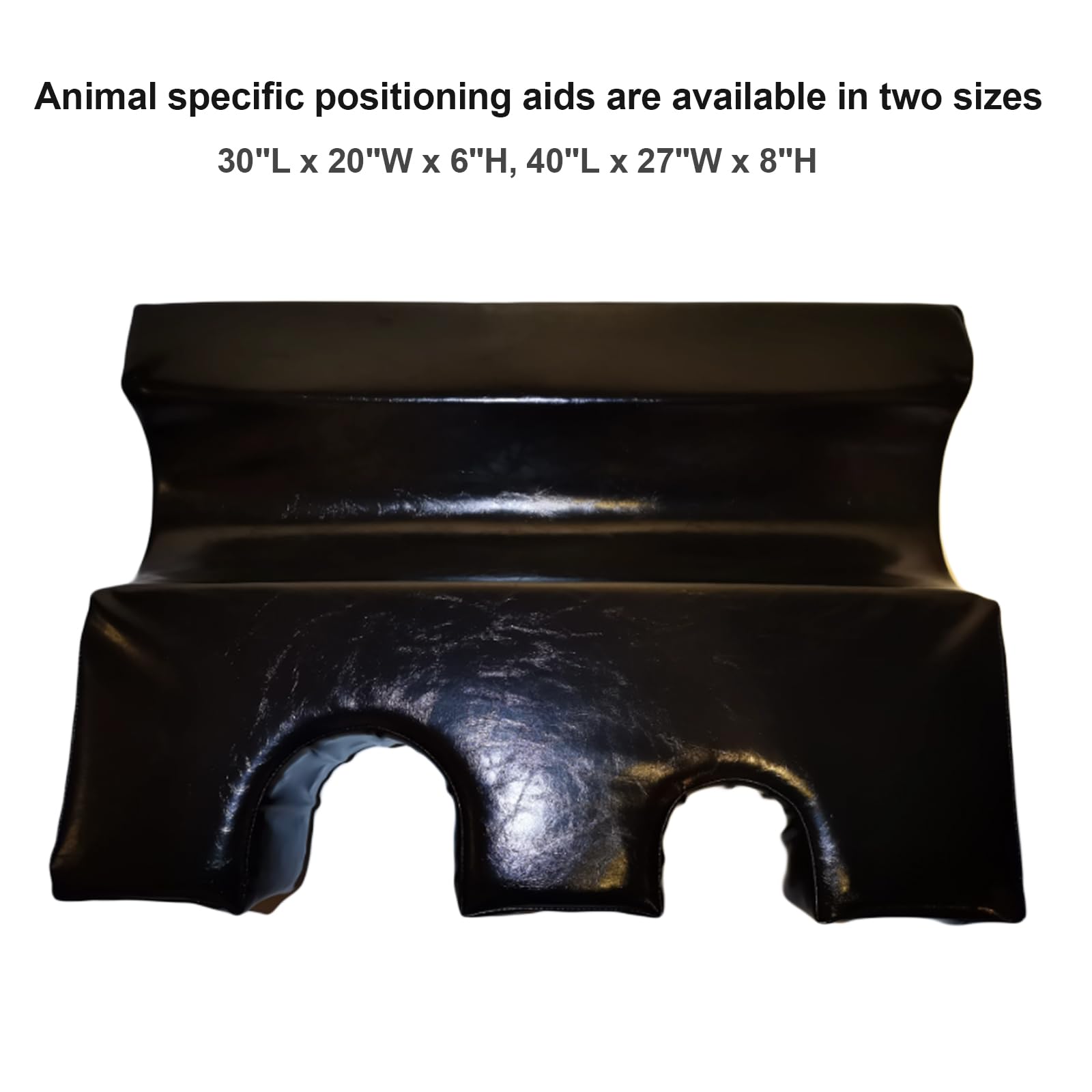 Veterinary Ultrasound Positioner with U Slot - Pet X-Ray Immobilizer Wedge Pad for Cat & Dog Echocardiography & Abdominal Diagnostics (30