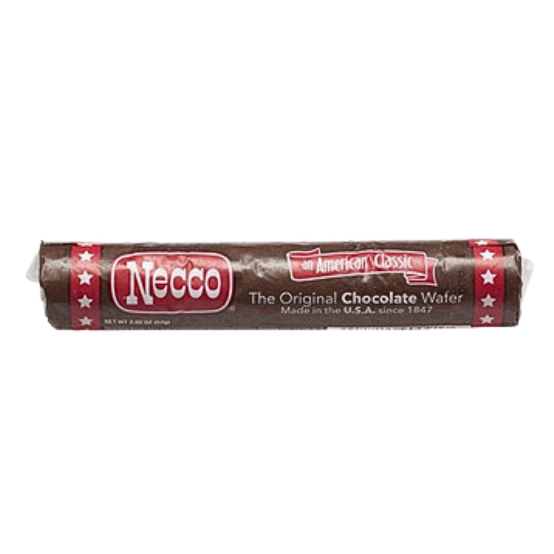 Necco Wafers Candy 8-Pack Bulk (4 Assorted Flavor Rolls + 4 Chocolate Rolls) - Perfect for Halloween Treats, Party Favors & Office Snacks