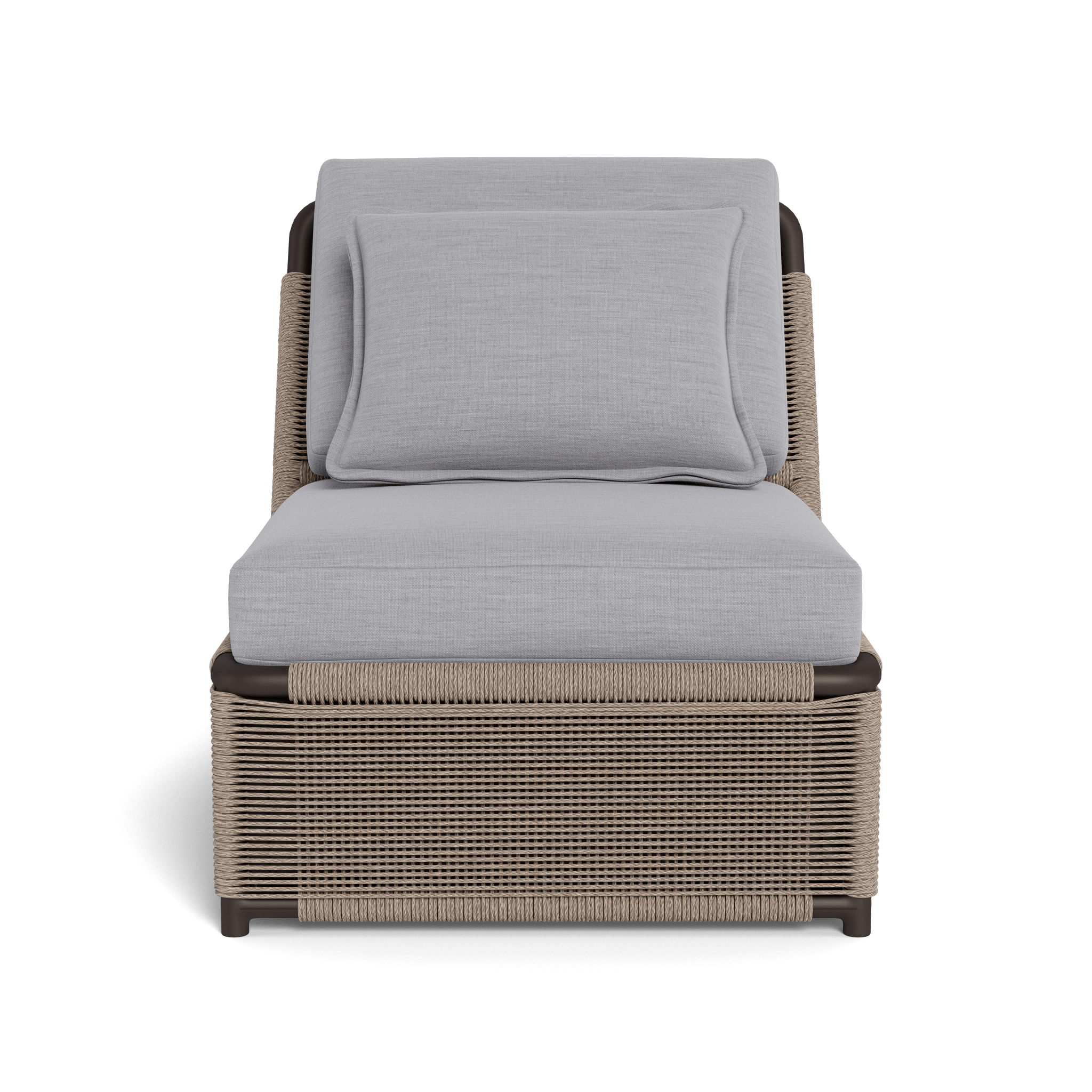 Comfortable Formentera Easy Chair - Modern Lounge Chair for Living Room, Bedroom, or Patio - Soft Fabric Upholstery with Sturdy Wooden Legs - Perfect for Relaxing, Reading, or Napping