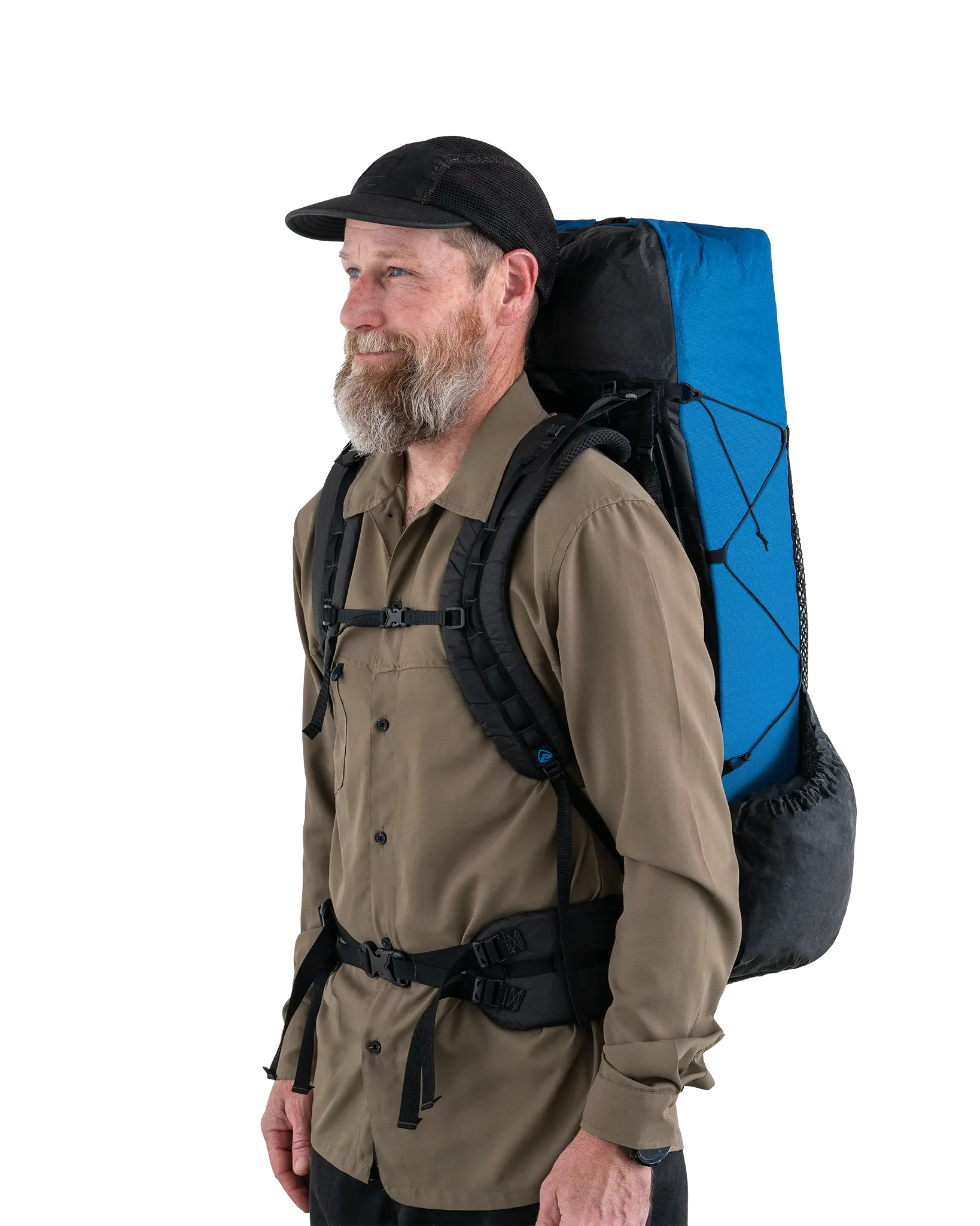 Arc Haul Ultra 50L Backpack - Lightweight Hiking Backpack for Men & Women, Waterproof Travel Backpack with Adjustable Straps - Perfect for Camping, Trekking and Outdoor Adventures