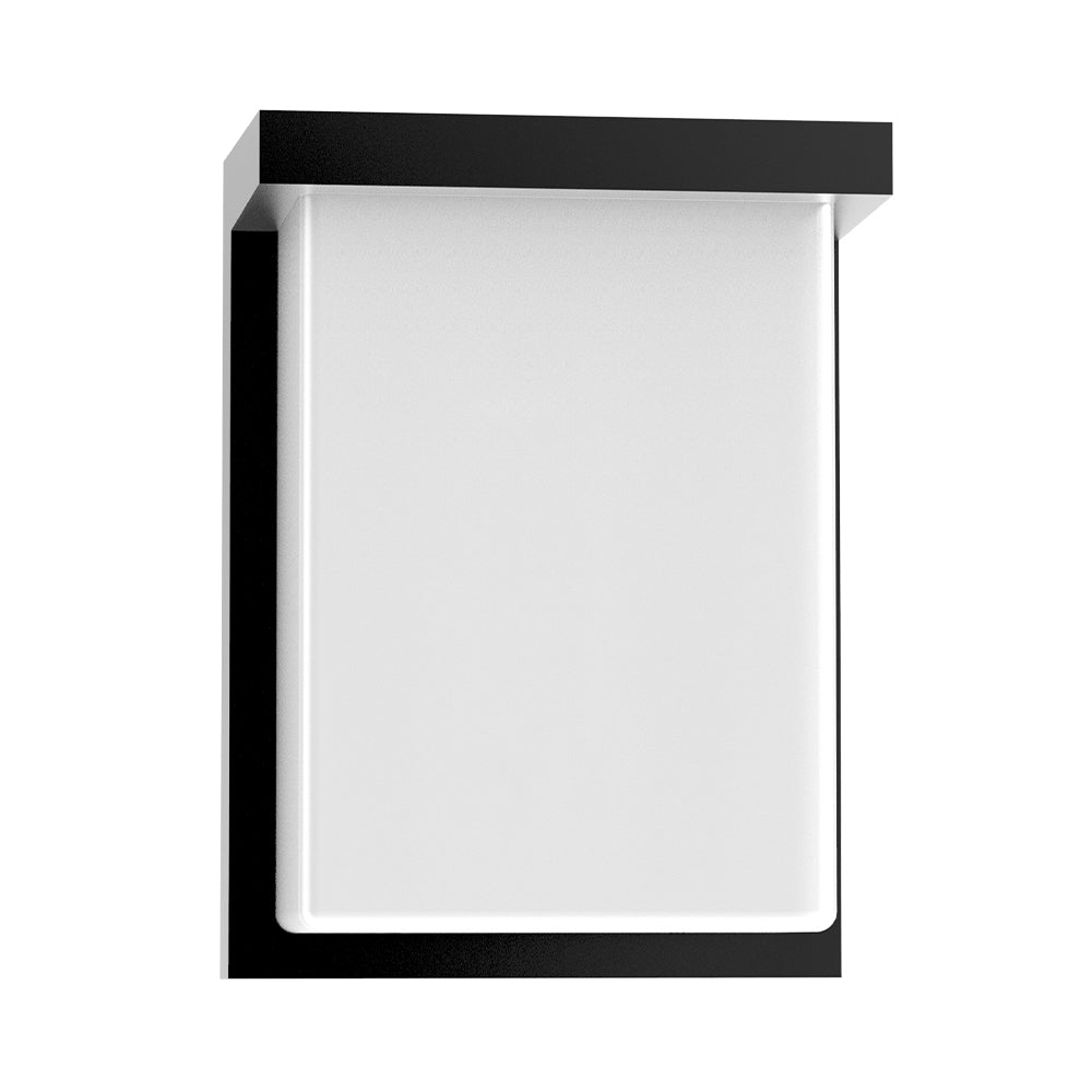 LED Wall Sconce Light - 3CCT Selectable (3000K/4000K/5000K) - 3W/12W/14W/16W Adjustable Brightness - 120V/277V AC - IP66 Waterproof - Perfect for Indoor/Outdoor, Porch, Patio, and Hallway Lighting