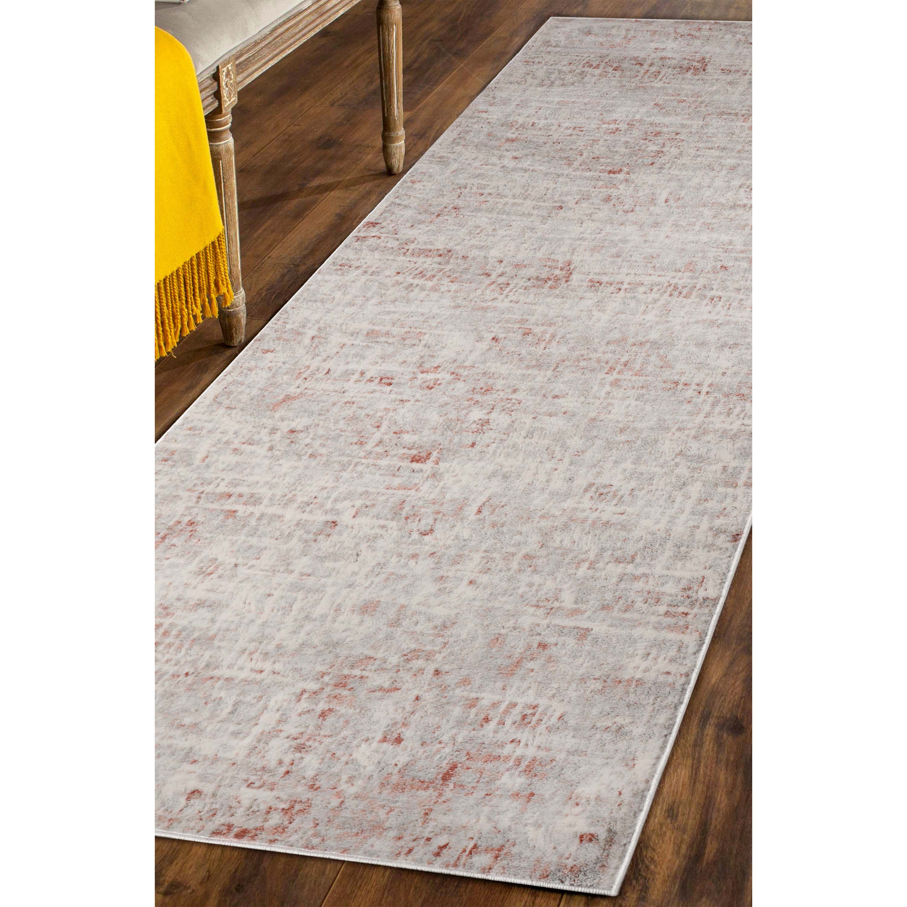 Stylish Acer Distressed Contemporary Abstract Modern Indoor Area Rug or Runner - Perfect for Living Room, Bedroom, and Home Decor