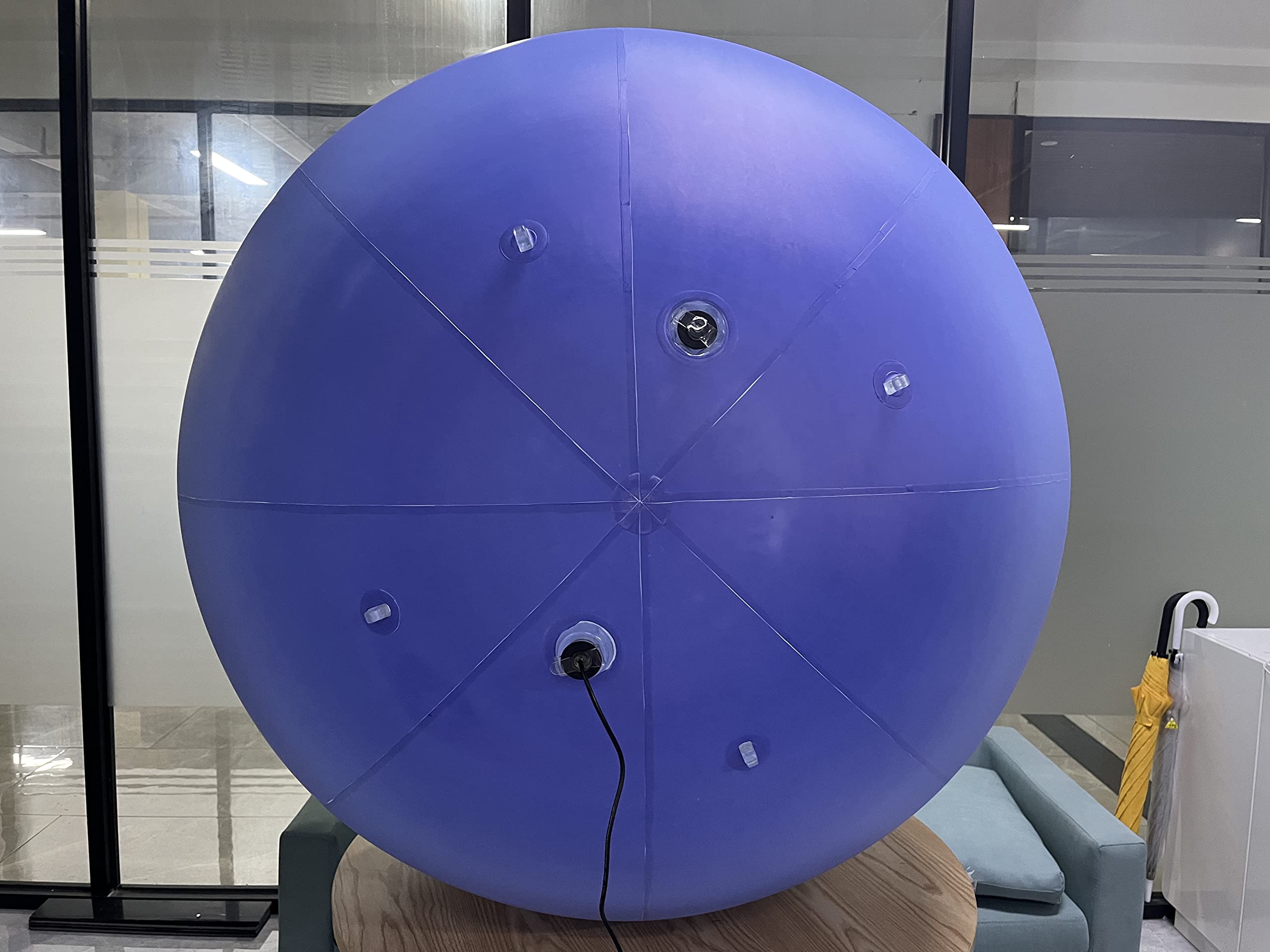 Sayok 40-Inch Large Inflatable Neptune Planet Balloon - 0.25mm PVC Solar System Decoration for Classrooms, Planetariums & Space-Themed Parties | Educational Astronomy Display for Kids & Science Enthusiasts