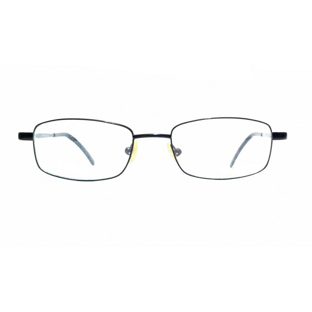Premium Black Full Frame Rectangle Progressive Glasses - No-Line Multifocal Bifocal Lenses (1189BK) | Ideal for Reading, Computer Work & Everyday Use