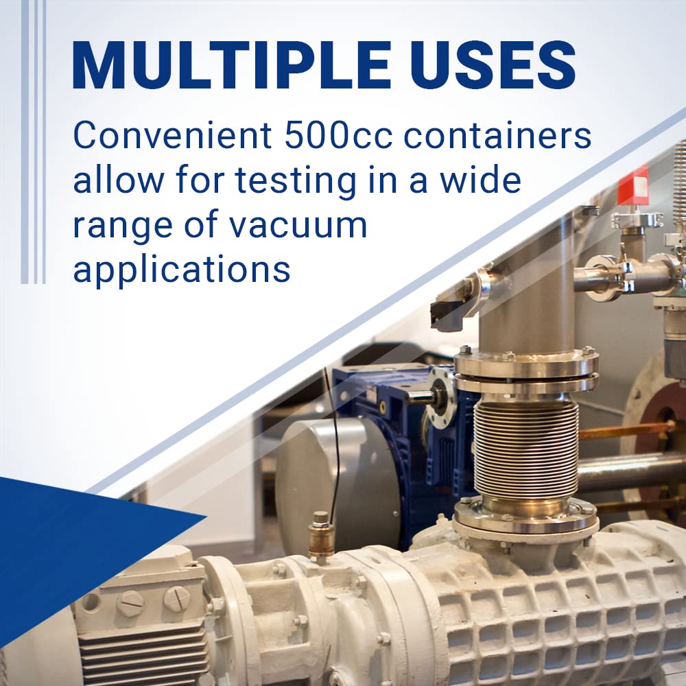 Midwest Tungsten High Vacuum Diffusion Pump Oil - 500cc, Hydrolysis & Oxidation Resistant, Dow Corning Equivalent (MT-704) | Free MSDS Sheet | Ideal for Laboratory, Semiconductor & Vacuum System Applications