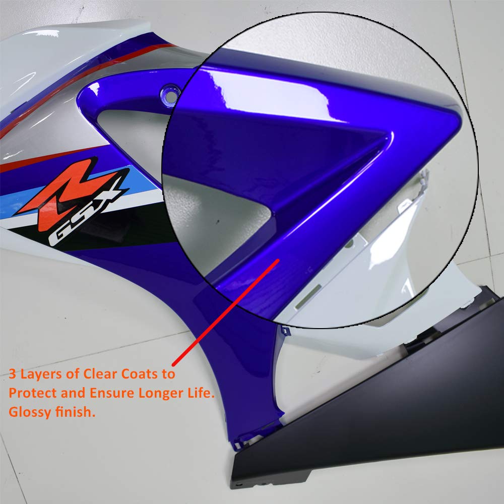 Glossy Black NT FAIRING Body Kit for KAWASAKI NINJA 650R (2006-2008) | ABS Plastic Motorcycle Fairing Replacement | Perfect for Street Riding & Custom Bike Builds