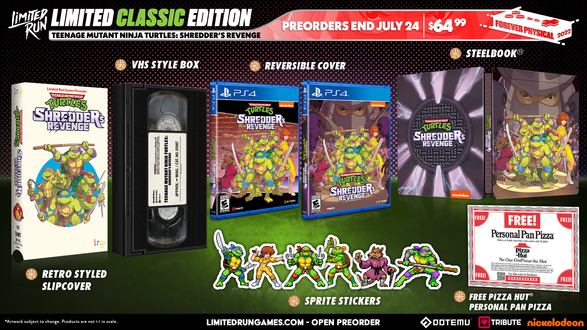Teenage Mutant Ninja Turtles: Shredder's Revenge Classic Edition for PS4 - Retro Beat 'Em Up Game for TMNT Fans | Perfect for Multiplayer Gaming Nights & Nostalgic Action