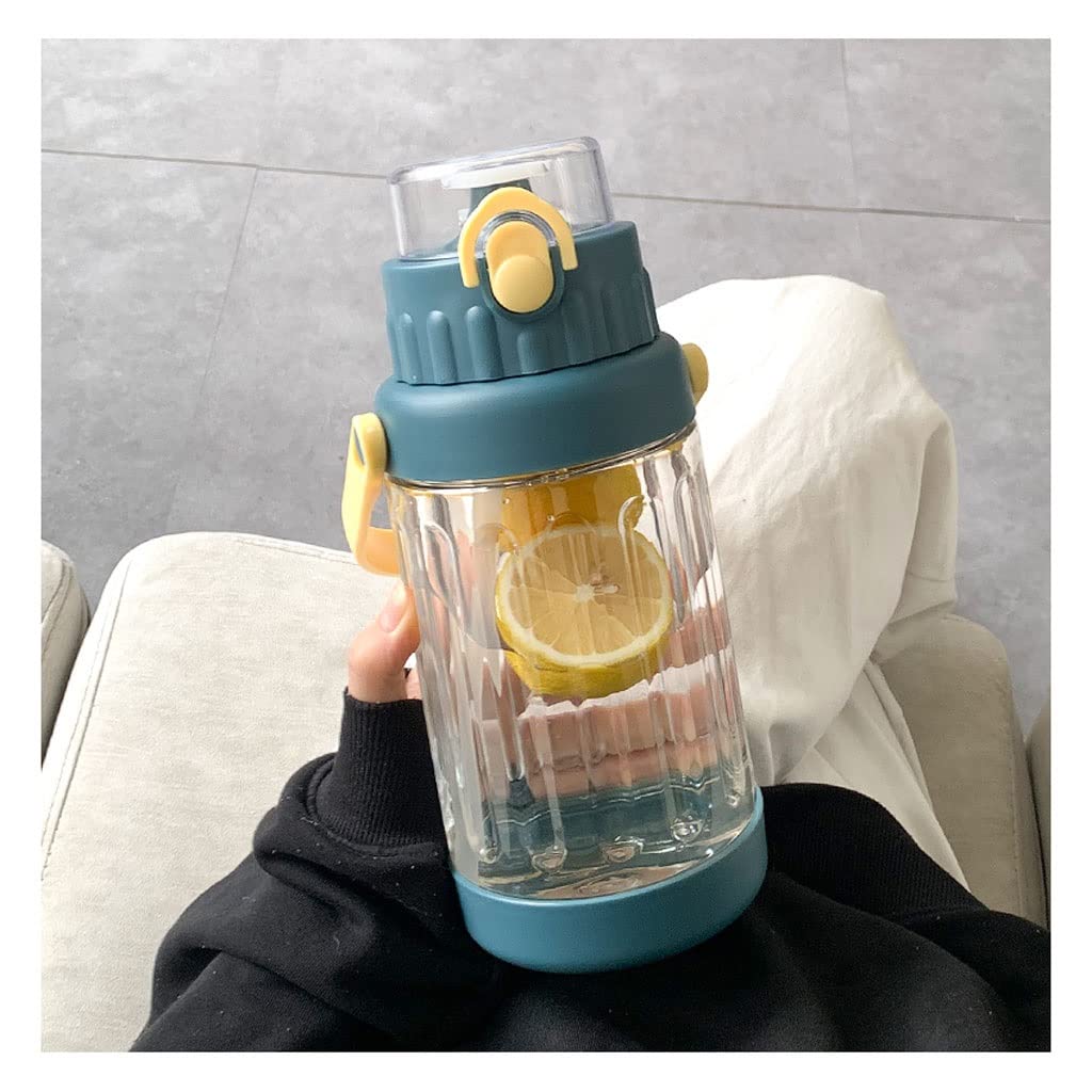 **BlissBells Large Capacity Insulated Water Bottle with Straw - 32oz Leakproof Sports Water Jug for Gym, Hiking, Cycling & Outdoor Activities - BPA Free Portable Water Bottle for Fitness, Work & Travel**