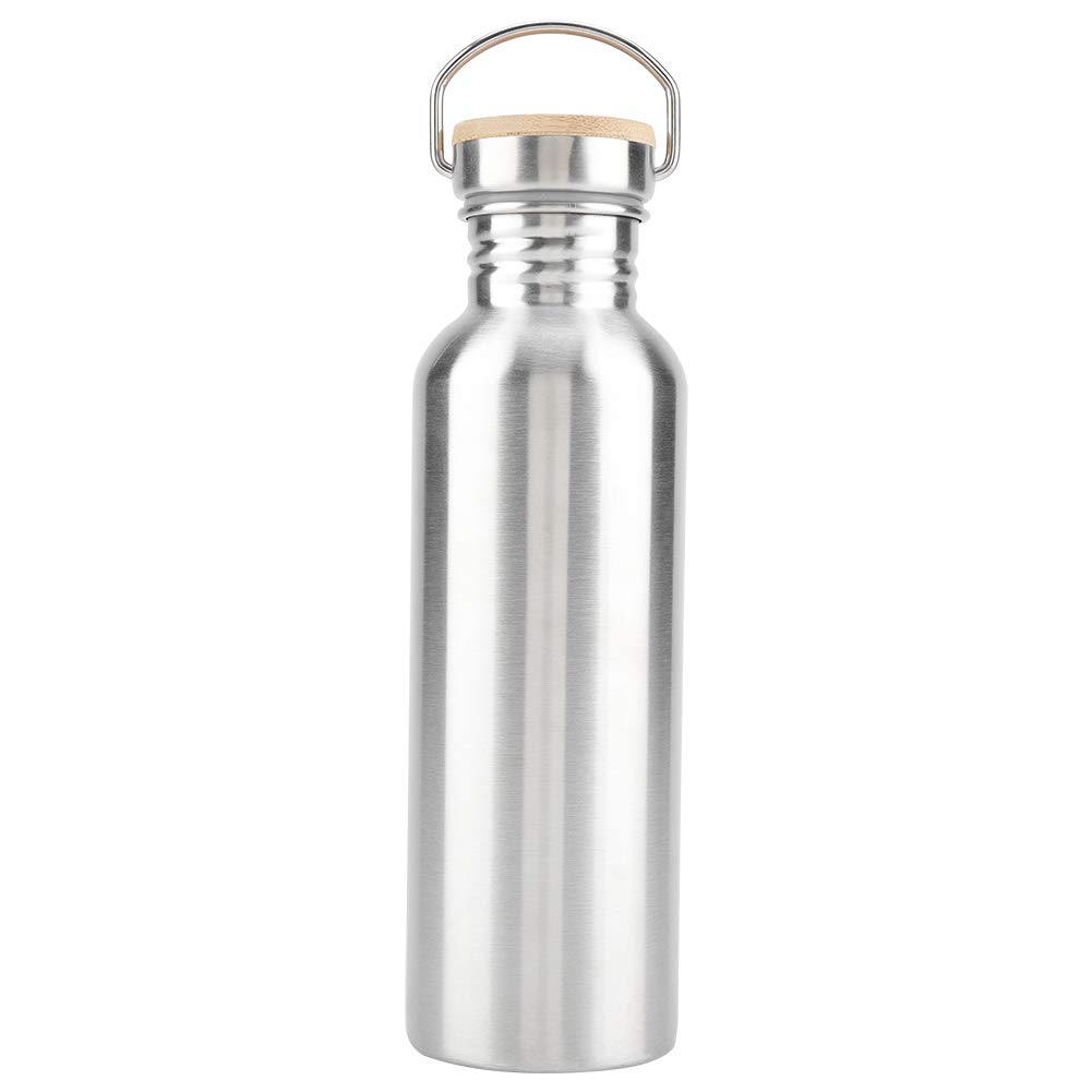 Premium 750ml Stainless Steel Water Bottle - Insulated, Leak-Proof for Hiking, Camping, Cycling & Outdoor Adventures | BPA-Free, Keeps Drinks Hot/Cold 24 Hours | Perfect for Gym, Office & Travel