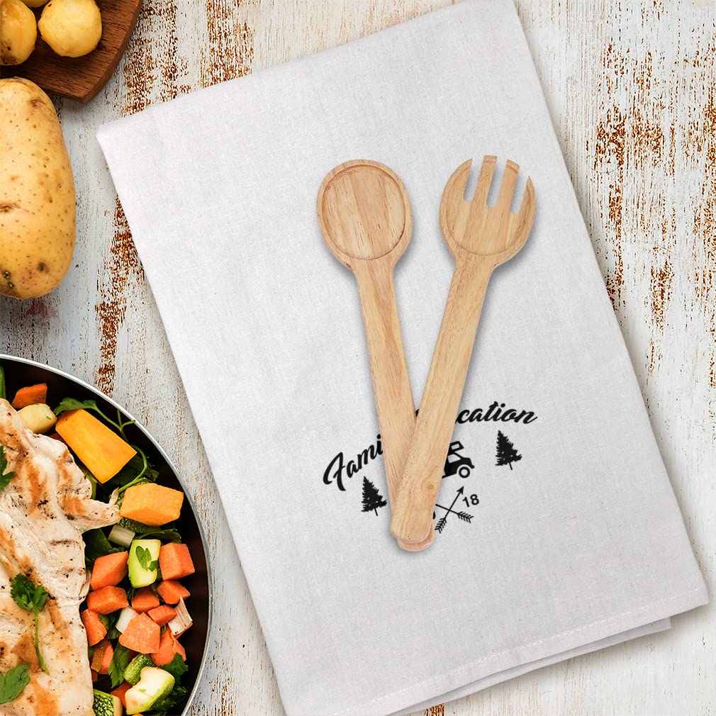 Mother's Day Kitchen Towels - Flour Print Dish Towels for Summer Cleaning & Decor | Perfect for Family Vacations, Cooking & Home Decor