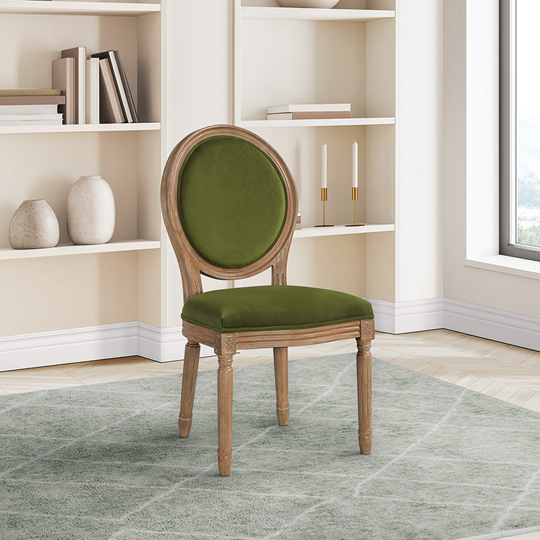Office Star Ave Six Lillian Oval Back Chair - Ergonomic Office Chair with Adjustable Height for Home & Office Workspace - Perfect for Desk Work, Conference Rooms & Study Areas