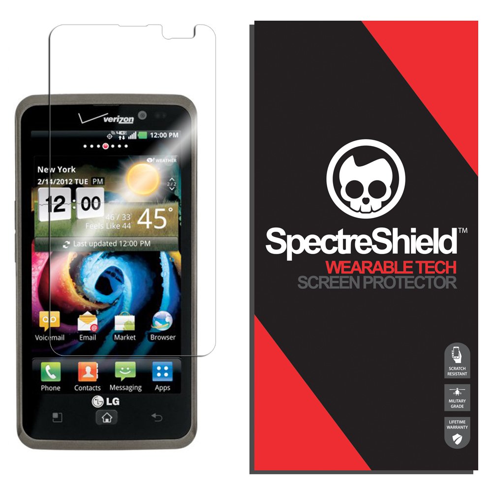 LG Spectrum Screen Protector - Spectre Shield Flexible TPU Film | Case Friendly, Full Coverage, Clear Protection | Perfect for Everyday Use & Gaming