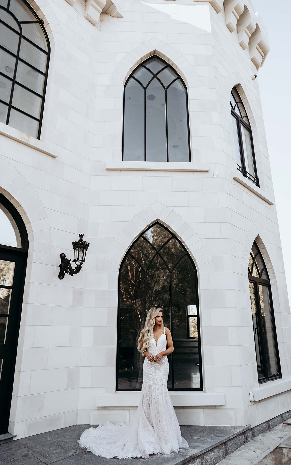 Stella York Dylan Wedding Dress - Elegant Lace Bridal Gown for Church Ceremony & Romantic Reception