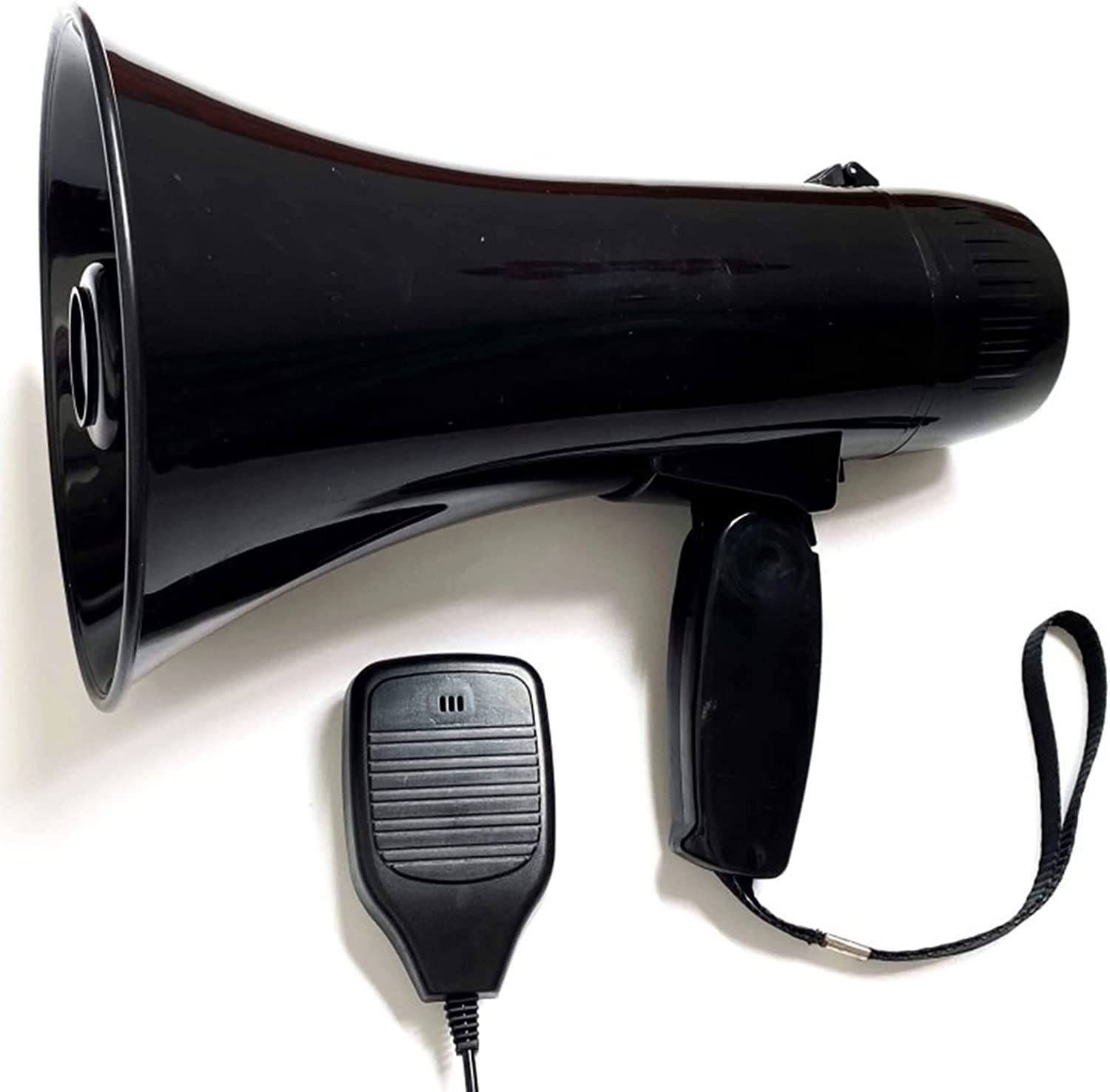 Portable Megaphone with Detachable Microphone - USB Rechargeable Loud Speaker for Indoor & Outdoor Use - Clear Sound for Events, Sports, and Emergency Situations
