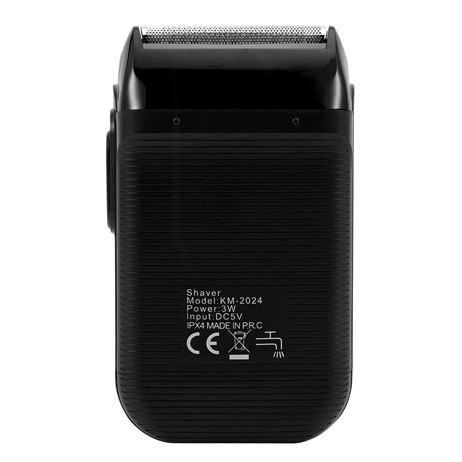 KEMEI Waterproof Cordless Electric Razor for Men - USB Rechargeable Beard Trimmer with Twin Blades, Precision Shaver & Body Groomer - Perfect for Travel, Home & Gym Use