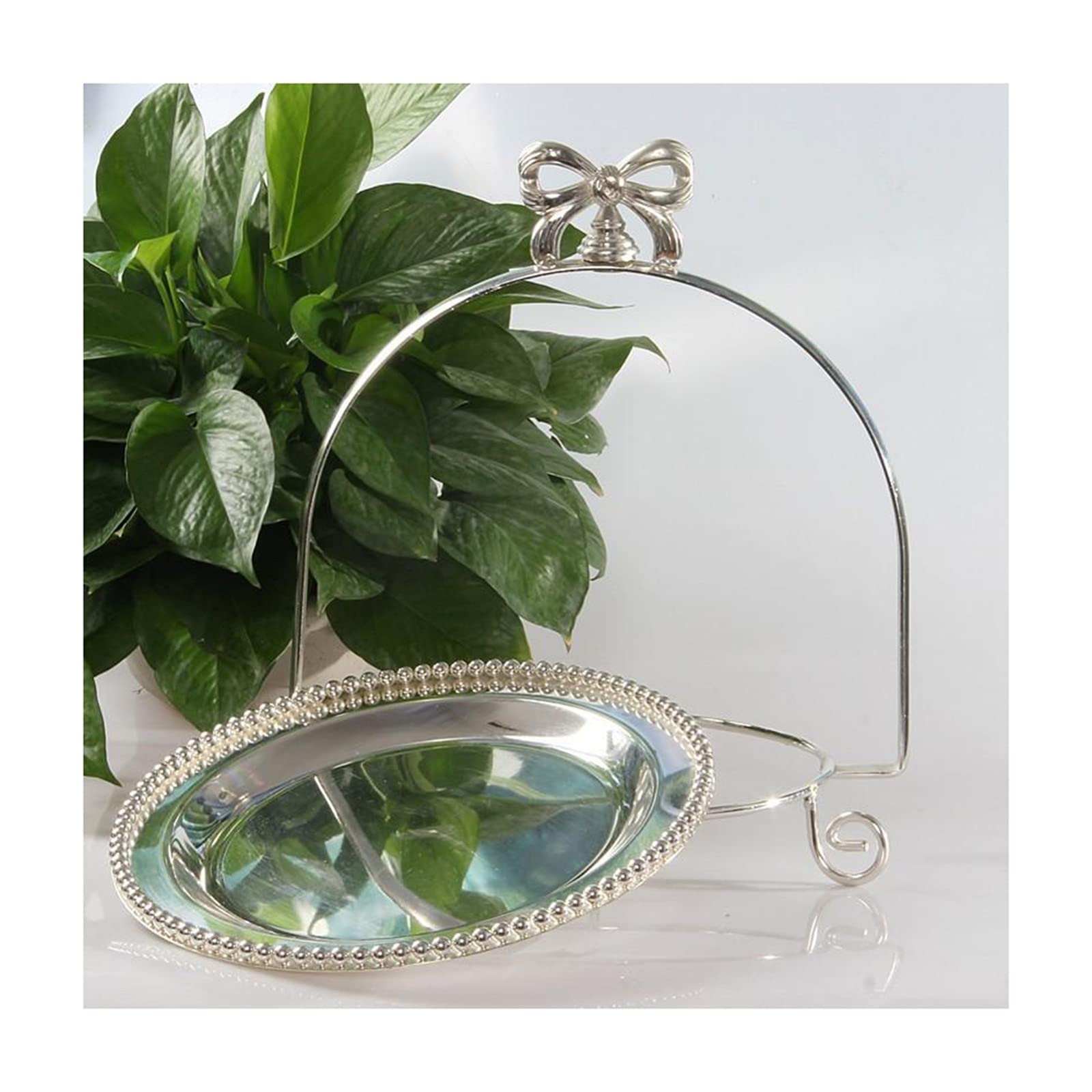 Elegant Pearl Dessert Tray - Cake Stand Cupcake Display Rack for Baking, Birthday, Wedding & Party Decor | Perfect for Dessert Buffets, Tea Parties, and Special Events