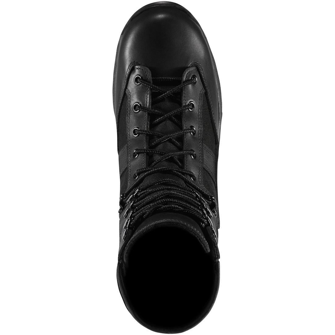 Reckoning 8 Hot Tactical Boots for Men - Black Military & Work Boots - Durable Outdoor Hiking, Construction & Combat Use