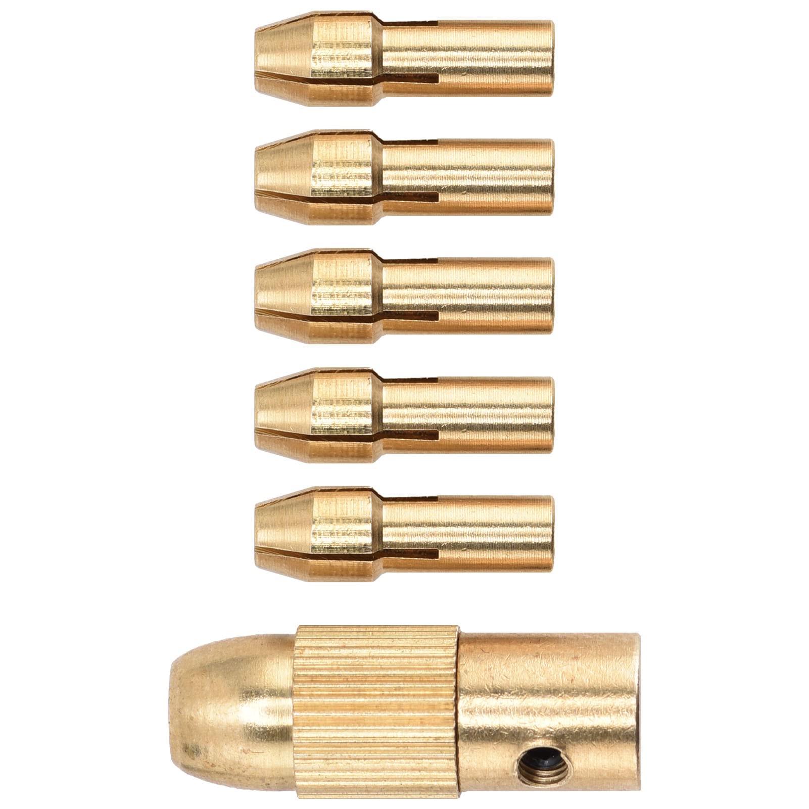 Mini Electric Grinder Chuck - Brass Non-Slip Polishing Grinding Chuck for Woodworking Tools & Drill Bits | Perfect for DIY Projects & Precision Drilling