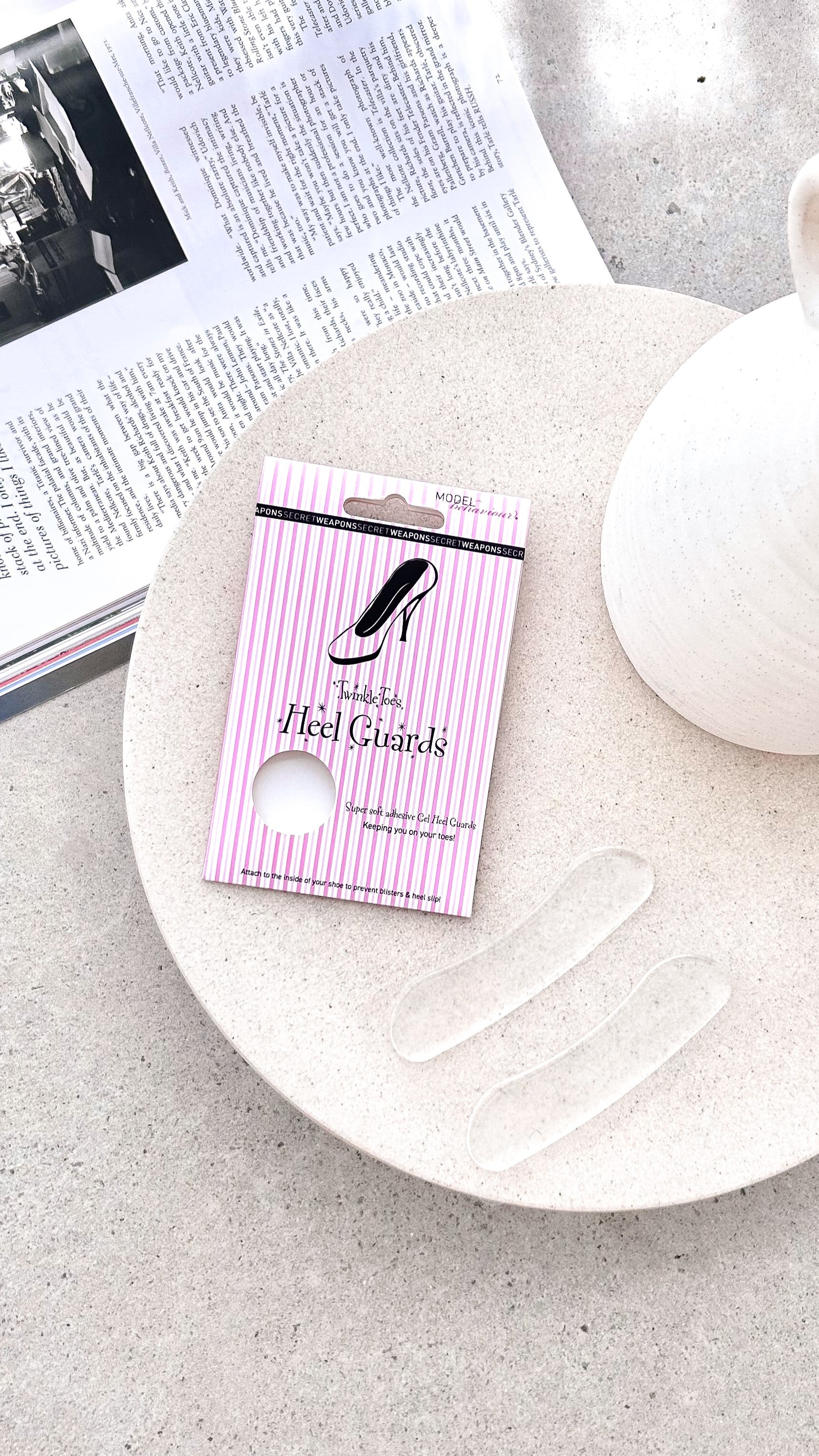 Clear Heel Guards for High Heels - Prevent Blisters & Cushion Feet - Perfect for Dancing, Parties & Long Wear