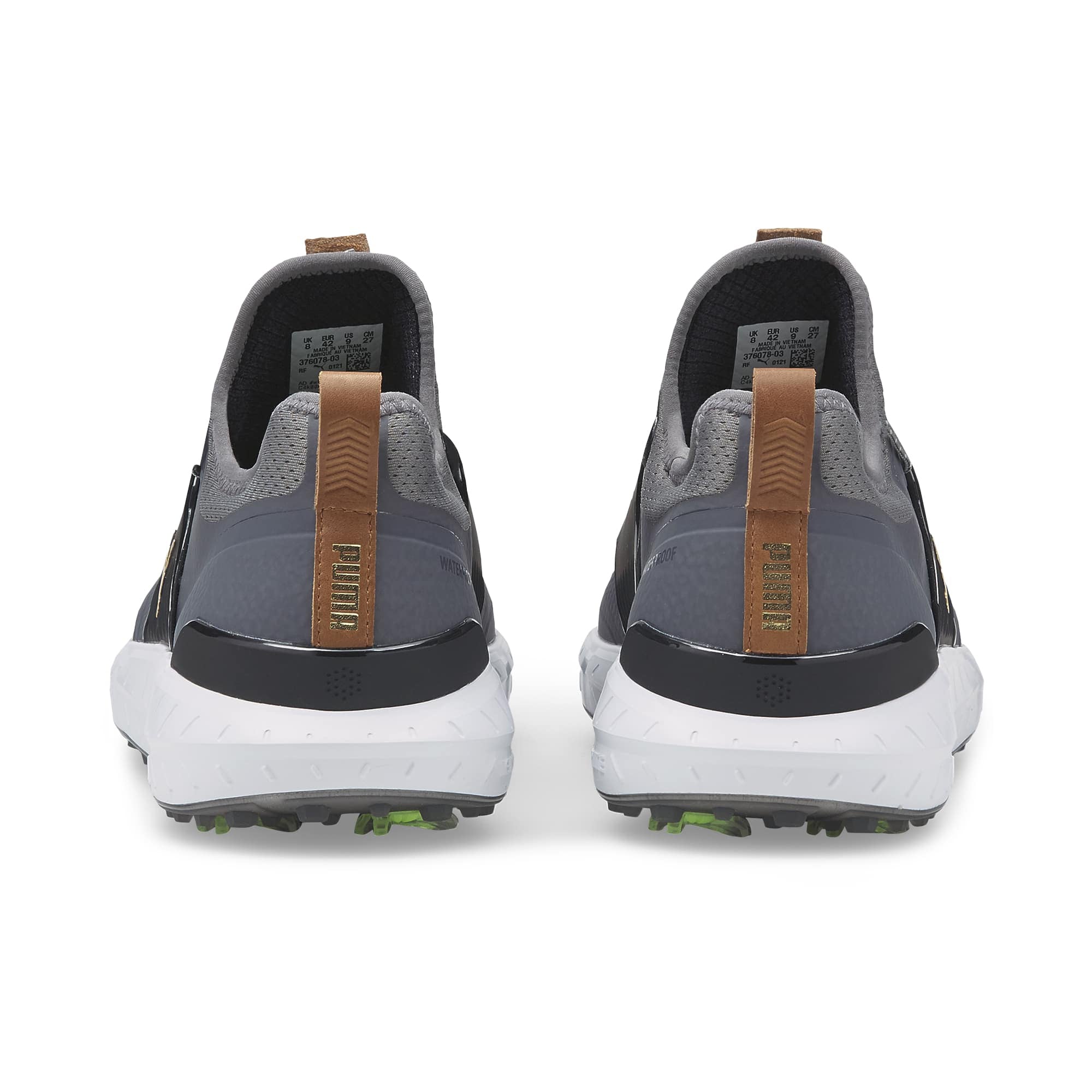 IGNITE ARTICULATE Men's Golf Shoes - Lightweight & Waterproof Spiked Golf Shoes for Men - Perfect for Walking the Course & Tournament Play