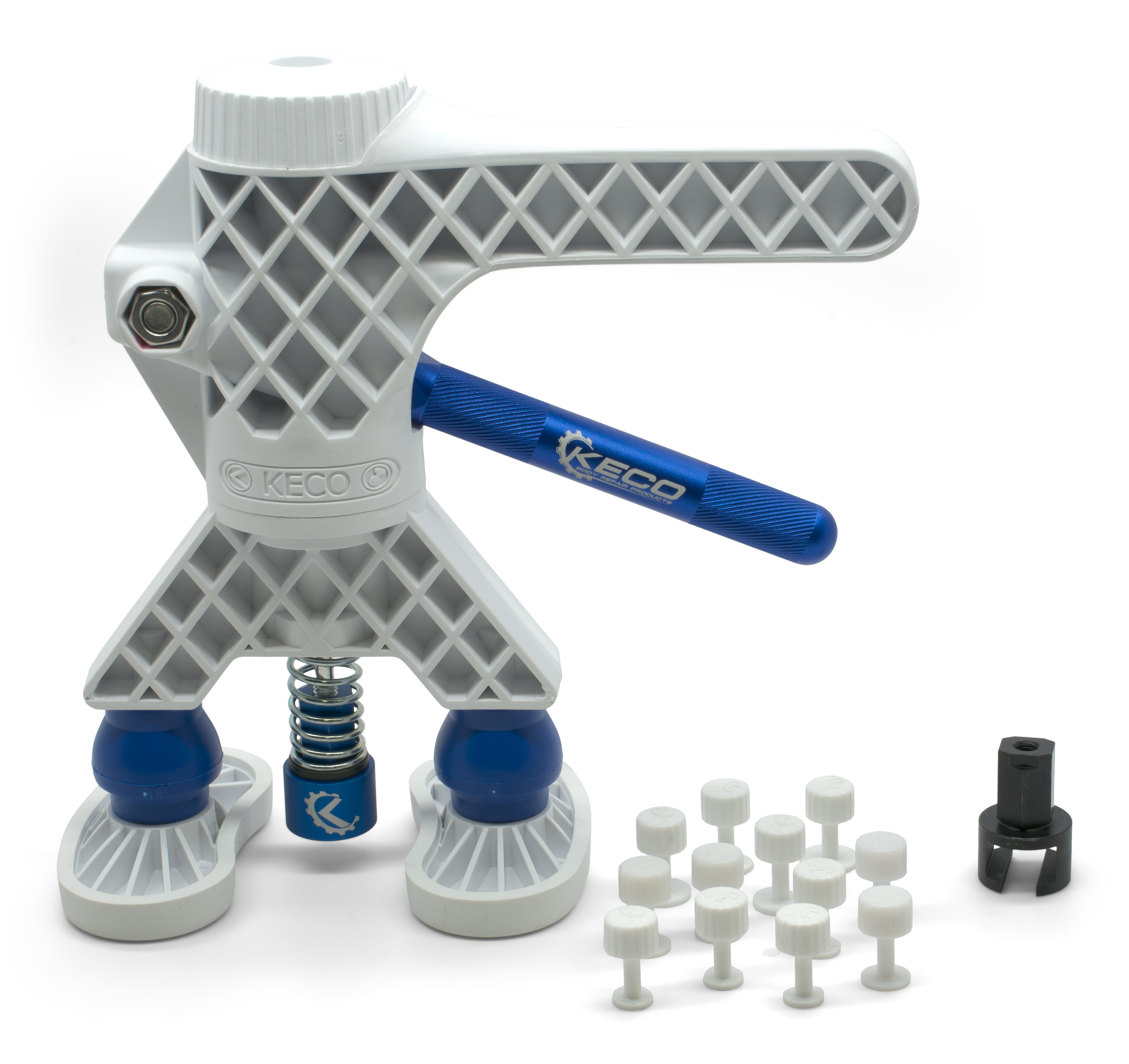 Robo® 60 Year Anniversary White Mini Dent Lifter - Limited Edition (12 Tabs) | Car Dent Repair Kit for Small Dents & Dings | Perfect for DIY Auto Body Repair at Home or On the Go