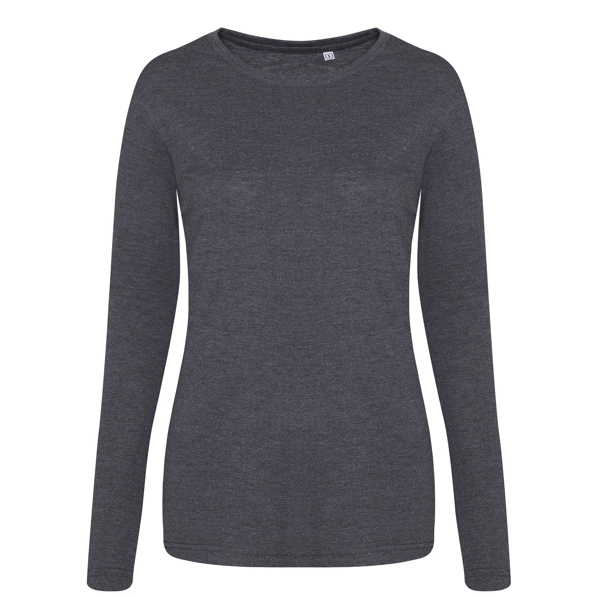 Women's Long Sleeve Tri-Blend T-Shirt - Soft Comfort Fit Casual Top for Everyday Wear | Perfect for Work, Lounge & Outdoor Activities
