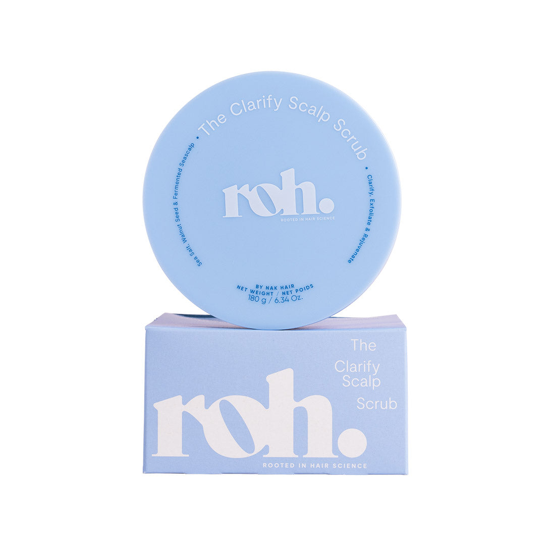ROH Clarify Scalp Scrub 180g - Exfoliating Treatment for Dandruff & Buildup Removal - Perfect for Dry, Itchy Scalp Care & Pre-Shampoo Treatment