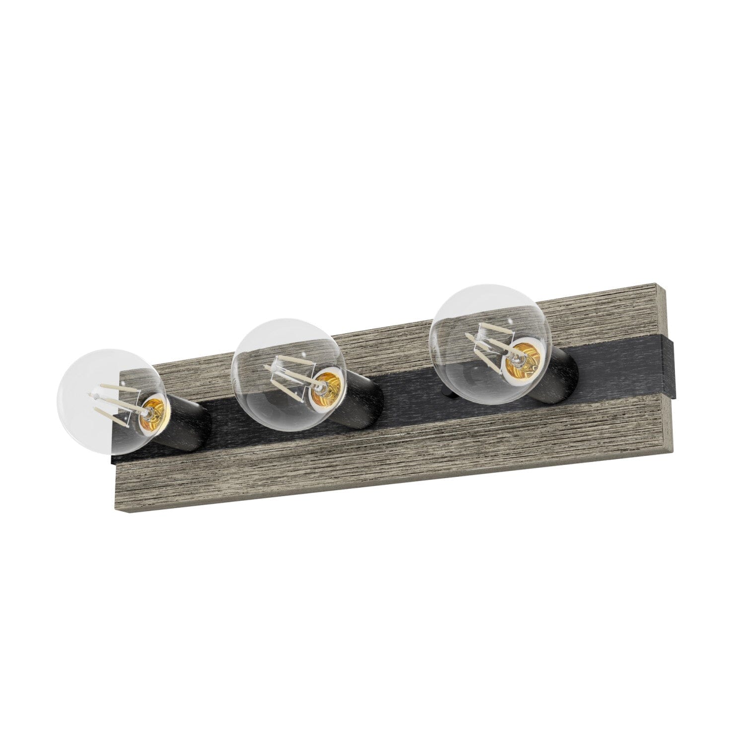 Donelson 3-Light Bathroom Vanity Light Fixture - Modern LED Wall Sconce for Bathroom Mirror Lighting, Bedroom, or Dressing Room