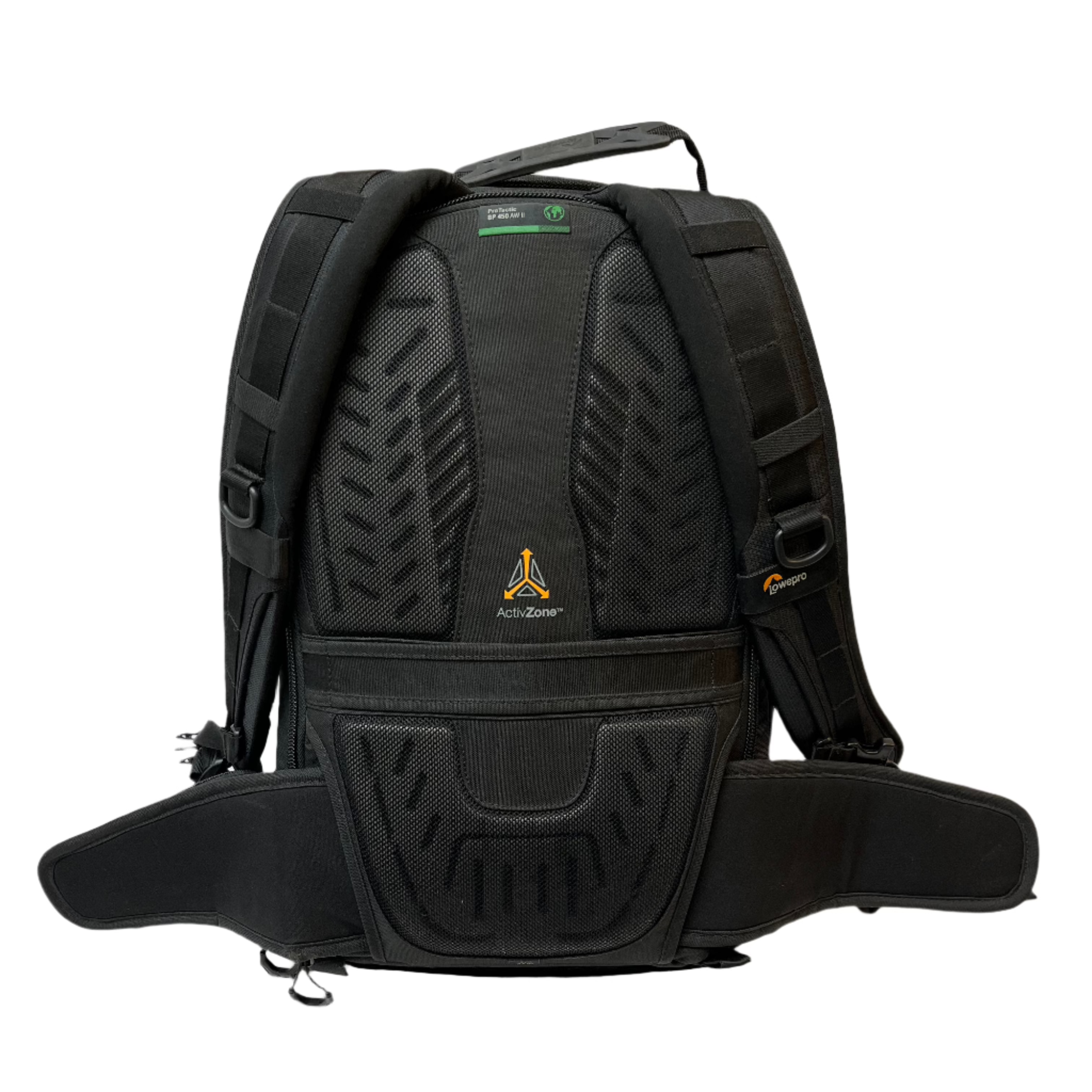 Lowepro ProTactic BP 450 AW II Waterproof DSLR Camera Backpack - Professional Photography Gear for Travel, Hiking & Outdoor Shooting