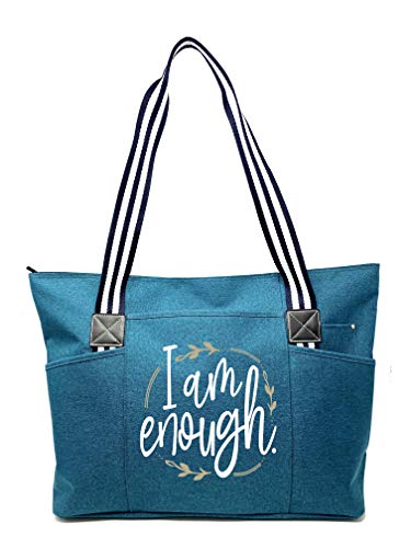 I Am Enough Teal Tessa