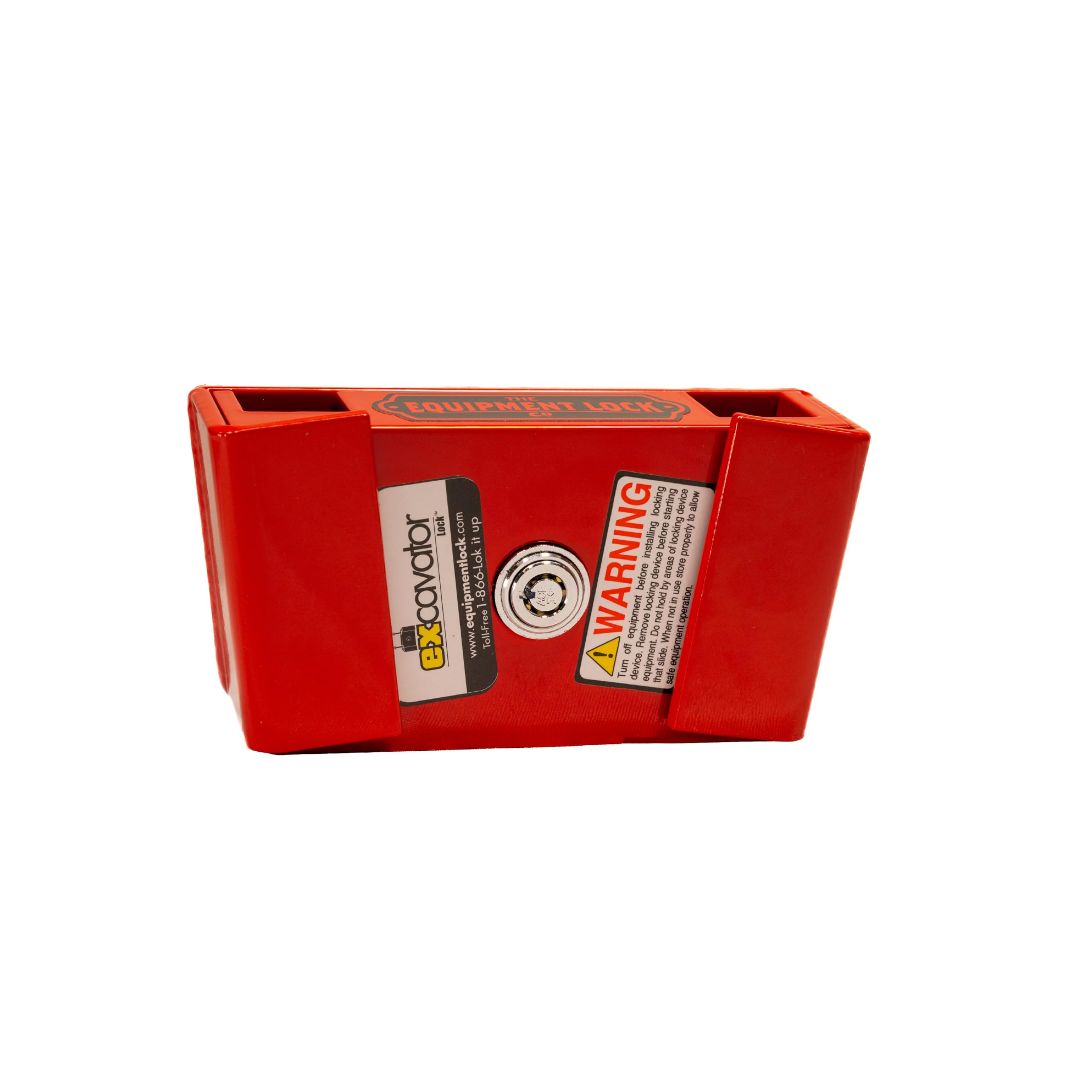 Excavator Lock - Heavy Duty Anti-Theft Equipment Lock for Earth Movers, Bulldozers & Construction Machinery | Secure Excavator Accessories & Job Site Security Devices | Ideal for Construction Sites, Mining Operations & Equipment Storage Yards