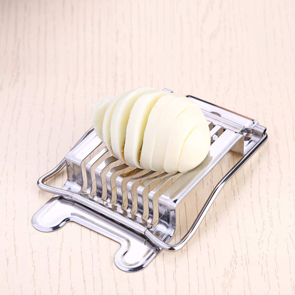 Premium Stainless Steel Meat Chopper & Multi-Purpose Food Slicer - Egg, Cheese, Mushroom, Fruit Cutter for Kitchen, Salad Prep & Japanese Cuisine Decor