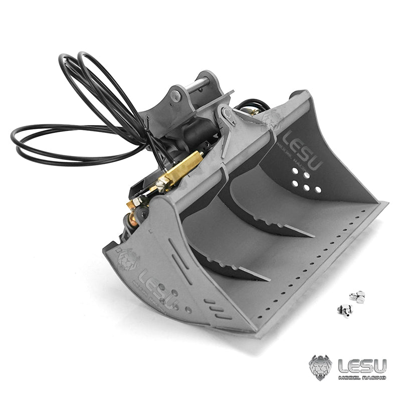 1/14 Scale LESU Metal RC Hydraulic Excavator Model - ET26L with 3-Section Ripper Bucket, Tree Digging Tool & Compactor | Remote Control Construction Toy for Adults & Kids | Perfect for Construction Simulation, Backyard Digging & RC Hobby Projects