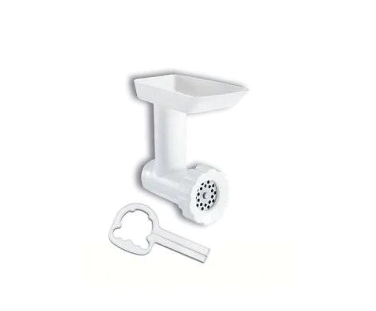 KitchenAid Stand Mixer Food Grinder Attachment - Stainless Steel Meat Grinder & Sausage Stuffer for Fresh Ground Beef, Sausage & More - Perfect for Home Cooking, Meal Prep & BBQ Parties