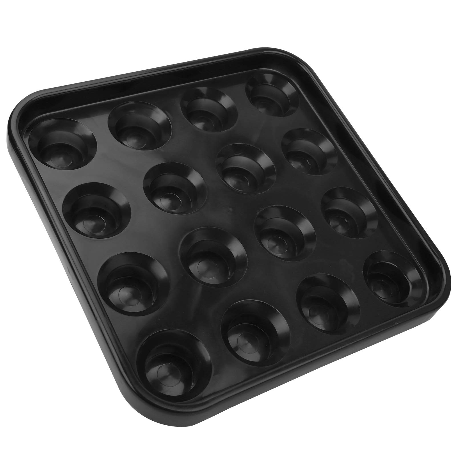 Premium Billiard Ball Holder Tray - Black Pool Table Accessory for Snooker & Mini Billiard Games | Durable Storage Solution for Home & Professional Players | Perfect for Game Rooms, Bars & Recreation Areas