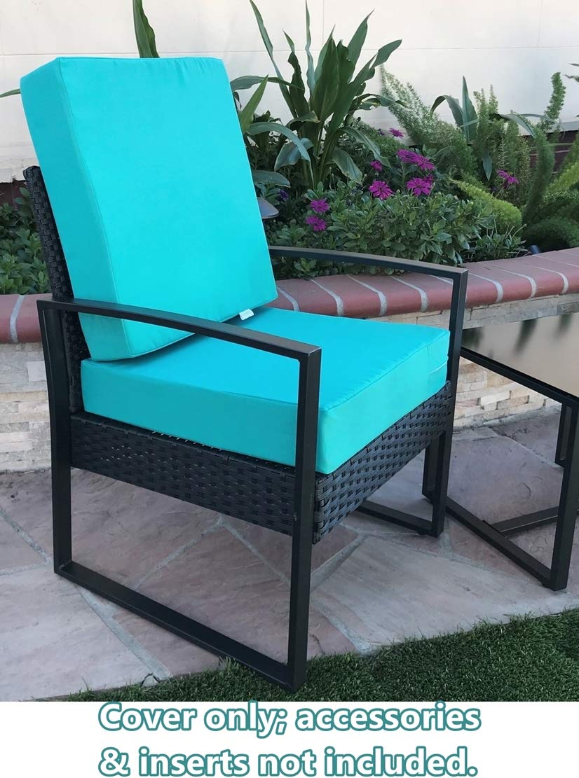 Premium Waterproof Outdoor Chair Cushion Covers - 22
