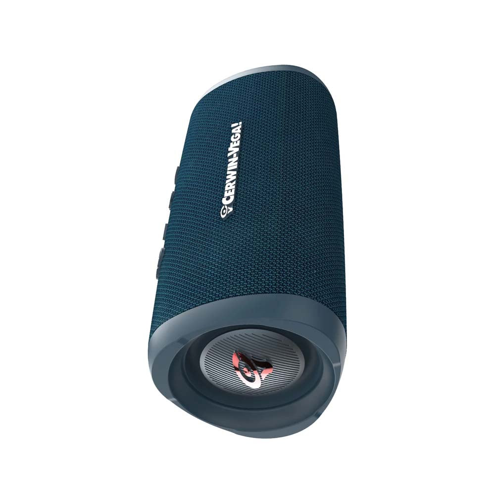 Cerwin Vega VegaMini Compact Powerhouse Bluetooth Speaker - Portable Wireless Speaker with Deep Bass, 12-Hour Battery Life for Outdoor, Travel, and Home Use (VMBLK)