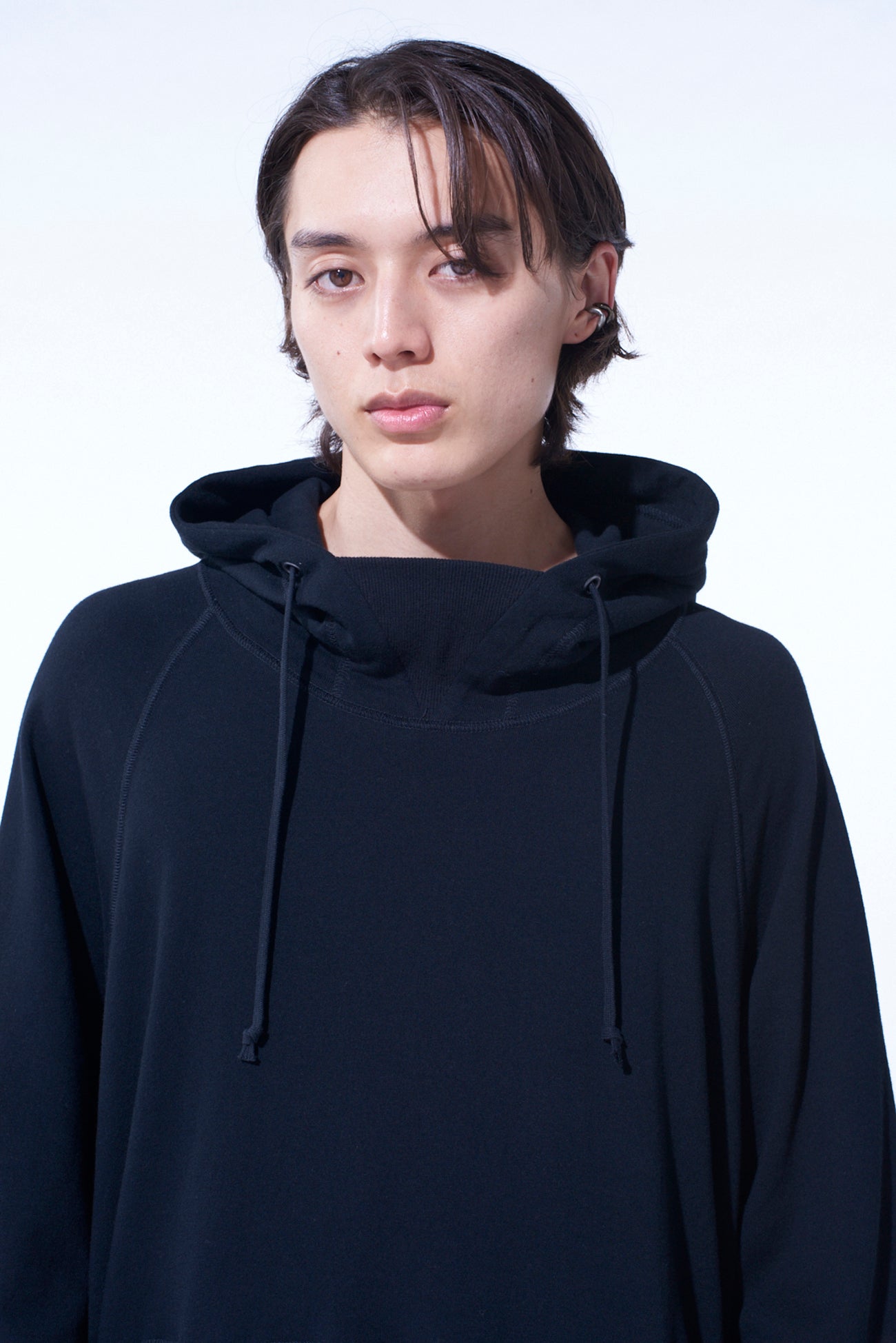 Breathable Cotton Gauze Short Sleeve Hoodie with Side Zippers - Casual Oversized Pullover for Summer Outdoor Activities & Lounge Wear