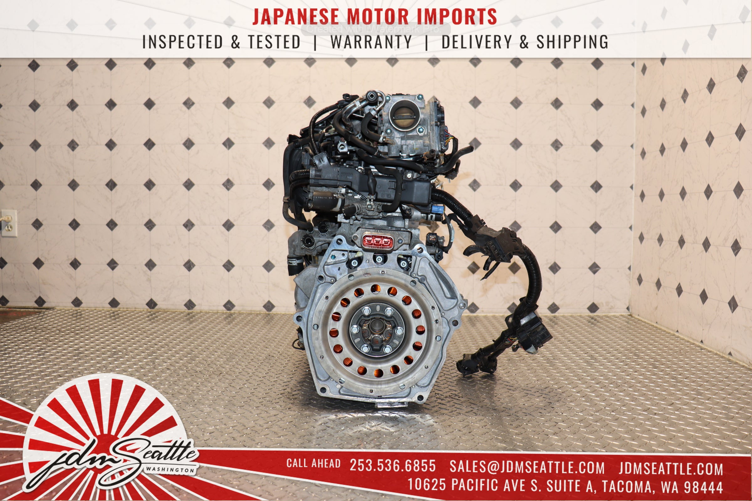 JDM LEA IMA 1.5L Engine for 2011-2016 Honda CR-Z CRZ - Replacement Motor for 11 12 13 14 15 16 Models - Perfect for Performance Upgrades & Engine Replacement