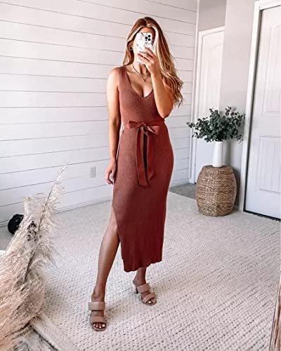 Ermonn Women's Two Strap Heeled Sandals - Slip On Square Open Toe Stiletto Mules with Faux Leather & Backless Design - Perfect for Summer Outfits, Parties & Date Nights