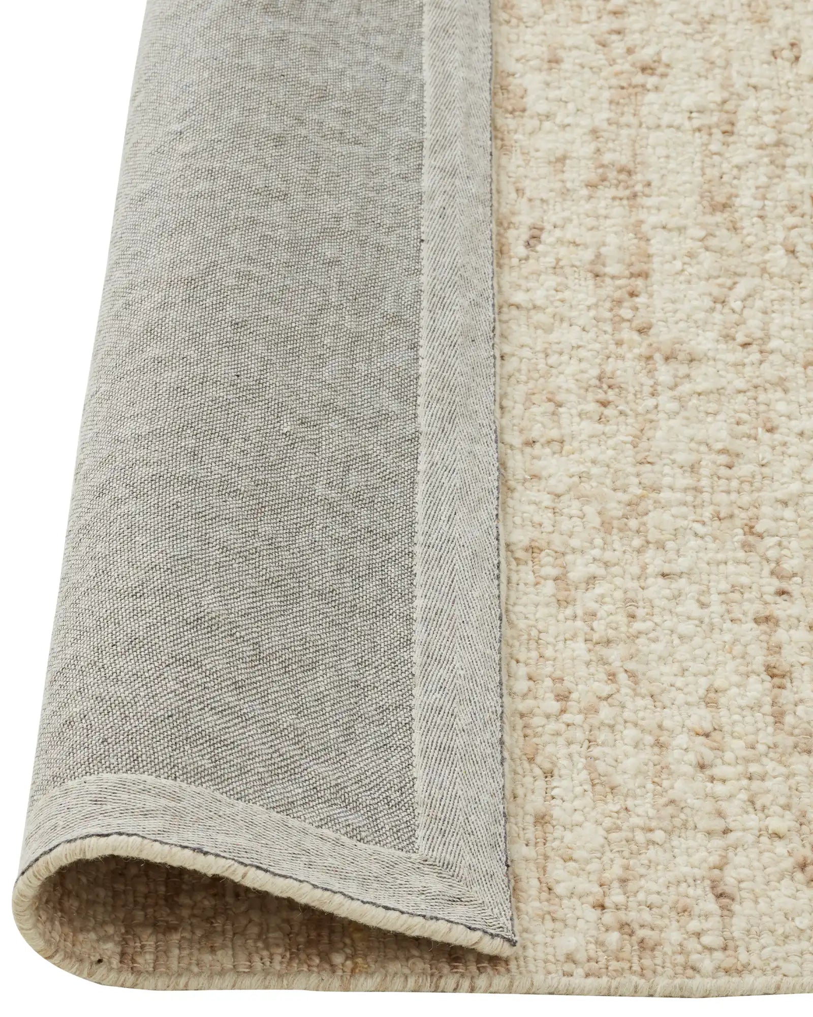 Henley Rug Ivory - Soft & Luxurious Handmade Area Rug for Living Room, Bedroom, or Nursery | Perfect for Boho, Farmhouse & Modern Decor Styles