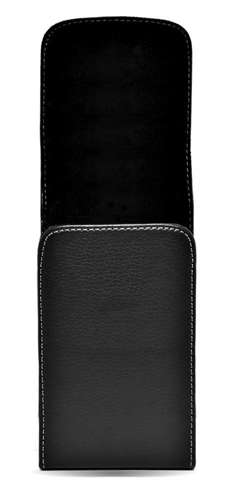 Premium Vertical Leather Holster for Apple iPhone SE 2022/2020, iPhone 8 & 7 - Belt Clip Carrying Case Compatible with Battery Extenders & Cases | Perfect for Work, Outdoor Activities & Everyday Use