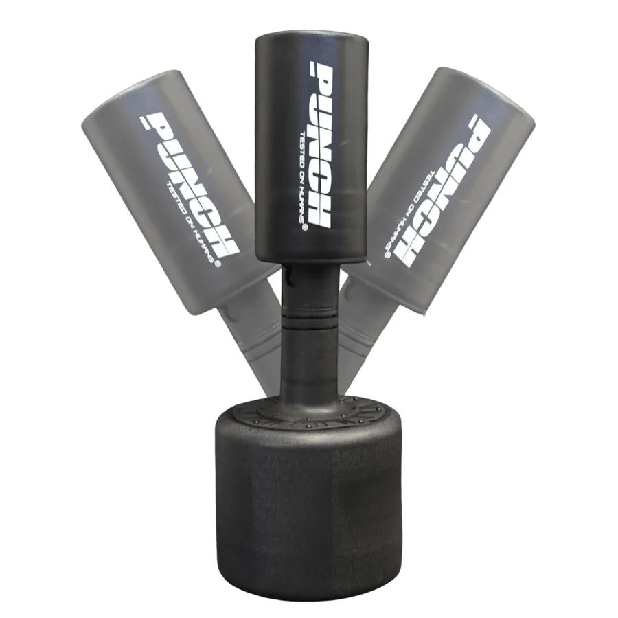 URBAN PUNCHFIT Free Standing Punching Bag for Boxing & MMA Training - Home Gym Equipment for Cardio & Strength Workouts