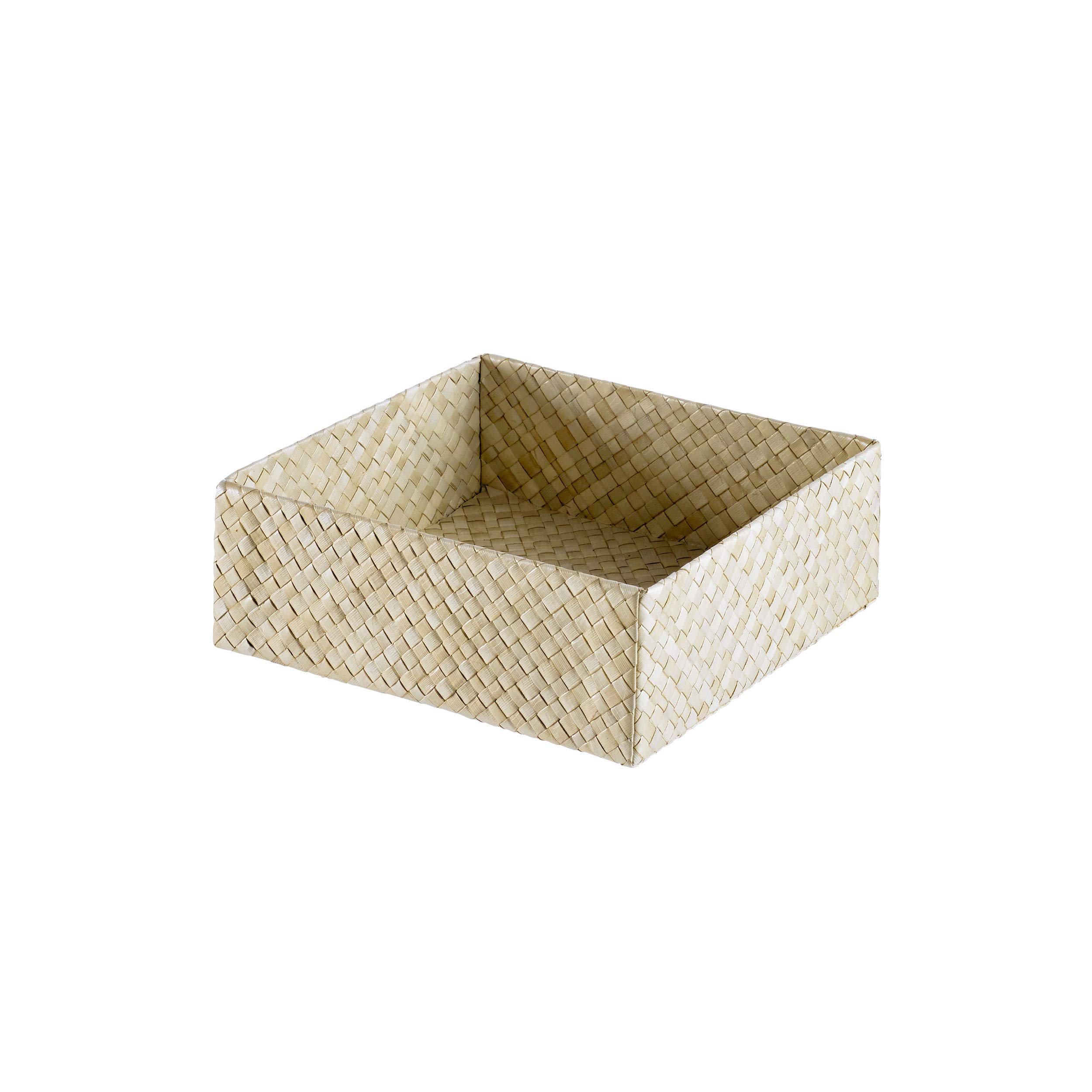 Java Drawer Organizer – Natural Woven Storage Trays & Bins (6